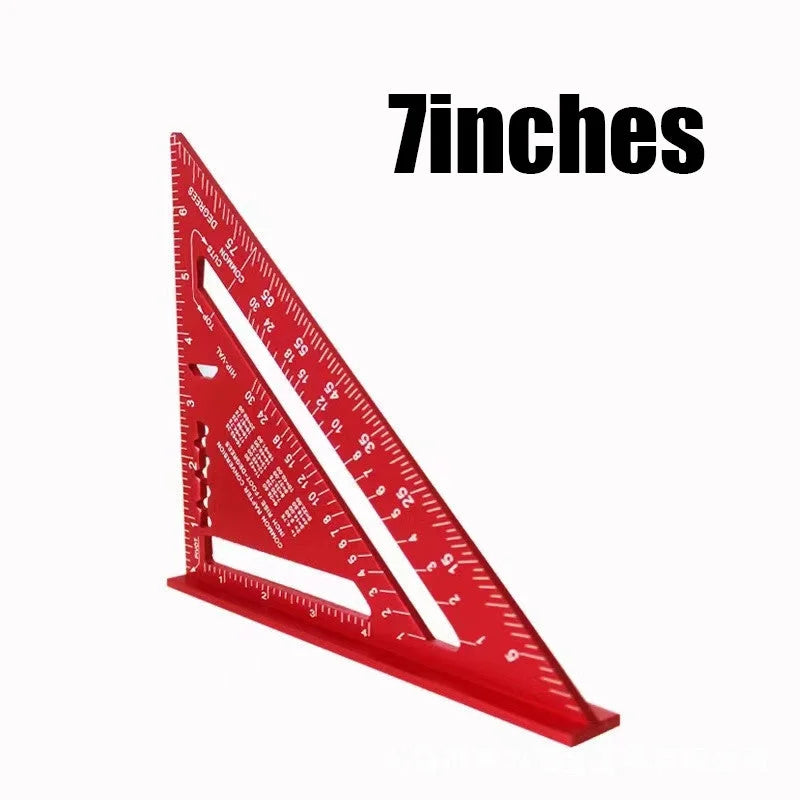🔥📐 Holzbearbeitung Dreieck Lineal 7-12-Zoll