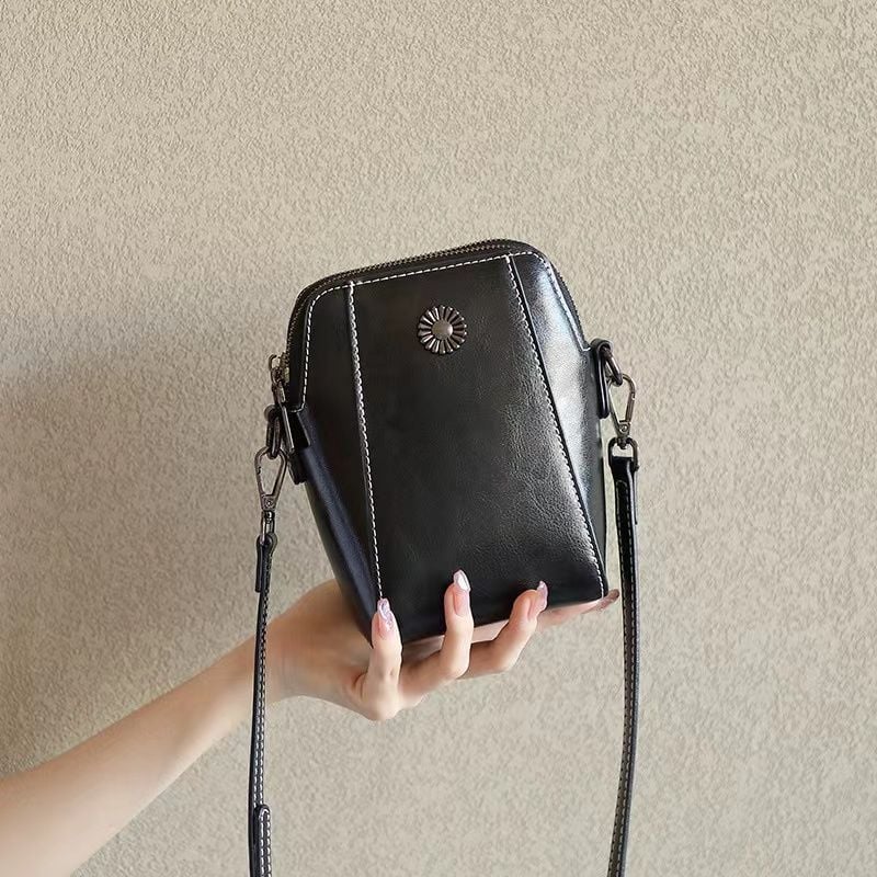 👜Weiche Sunflower Handytasche mit Trageriemen🎉