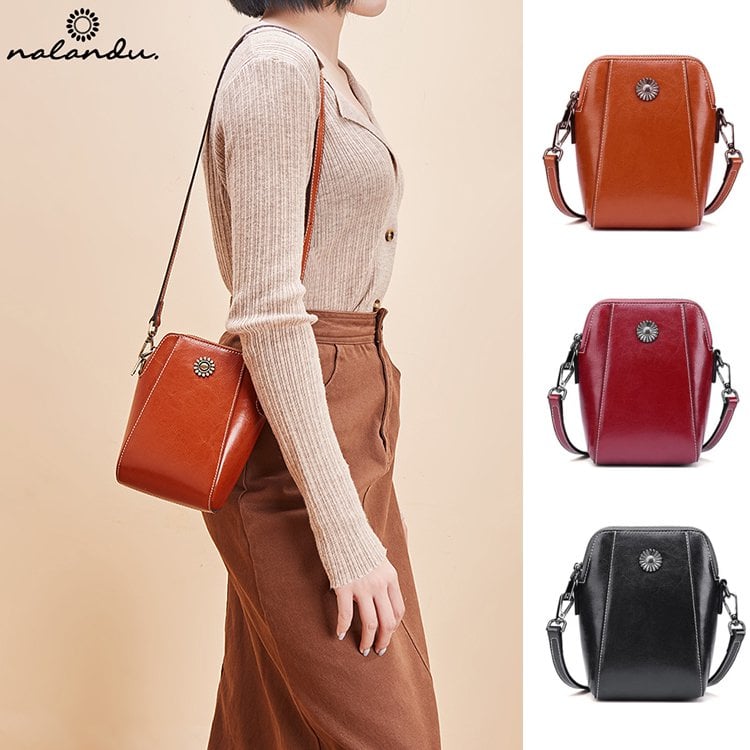 👜Weiche Sunflower Handytasche mit Trageriemen🎉