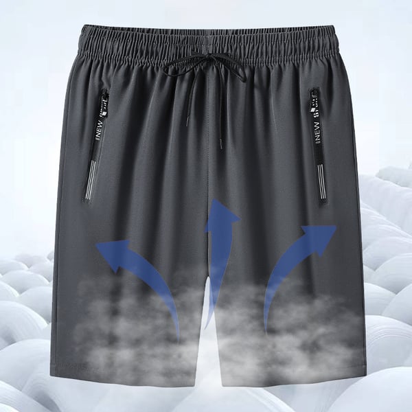 đ„Schnell trocknende Stretch-Shorts aus Eisseide
