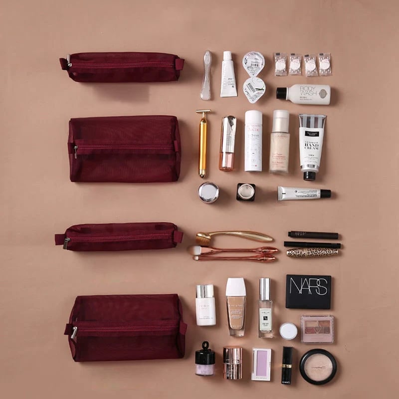 🔥49 % RABATT – 4 Stück in einer tragbaren Kosmetik-Reisetasche