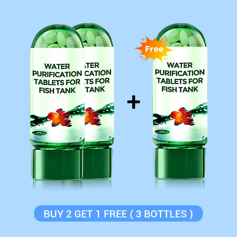 ✨️LAST DAY SALE 60% RABATT✨️Powerful aquarium water purification tablets🌿