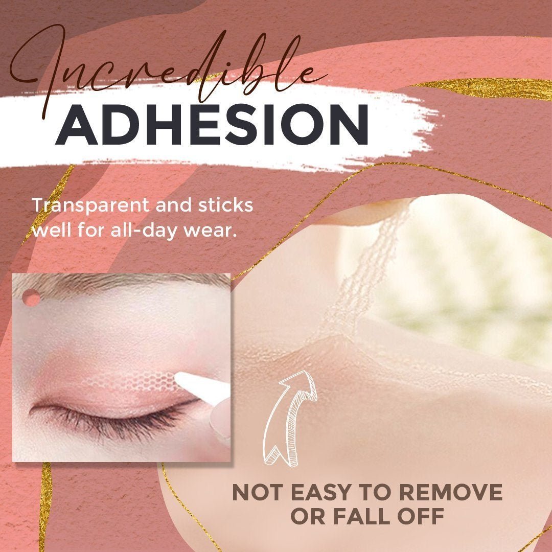 đBUY 1 GET 1 FREEđGLUE-FREE INVISIBLE DOUBLE EYELID STICKER