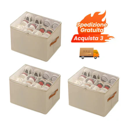 ⏳50 % Rabatt💥Schuhorganizer aus Stoff, Aufbewahrungsbox📢📢Letzte 5 Stunden: Großverkauf⏰⏰
