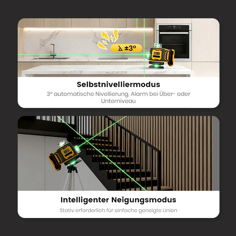 💥 Zeitlich begrenztes Angebot 🔥 Multifunktions-Laserwasserwaage📏