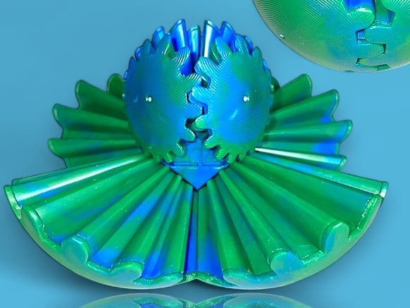 😍😍Kaufen Sie 1 und erhalten Sie 1 gratis 🌀3D GearSphere – Das Steampunk Whirling Wonder Fidget