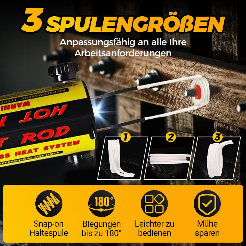 ⏳Begrenzte Zeit 50% Rabatt💥Magnetisches Induktionsheizungsset - 1100W Induktionshitze Werkzeug zum Entfernen von Bolzen