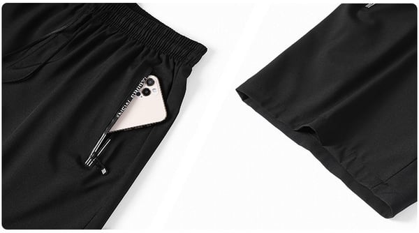 đ„Schnell trocknende Stretch-Shorts aus Eisseide