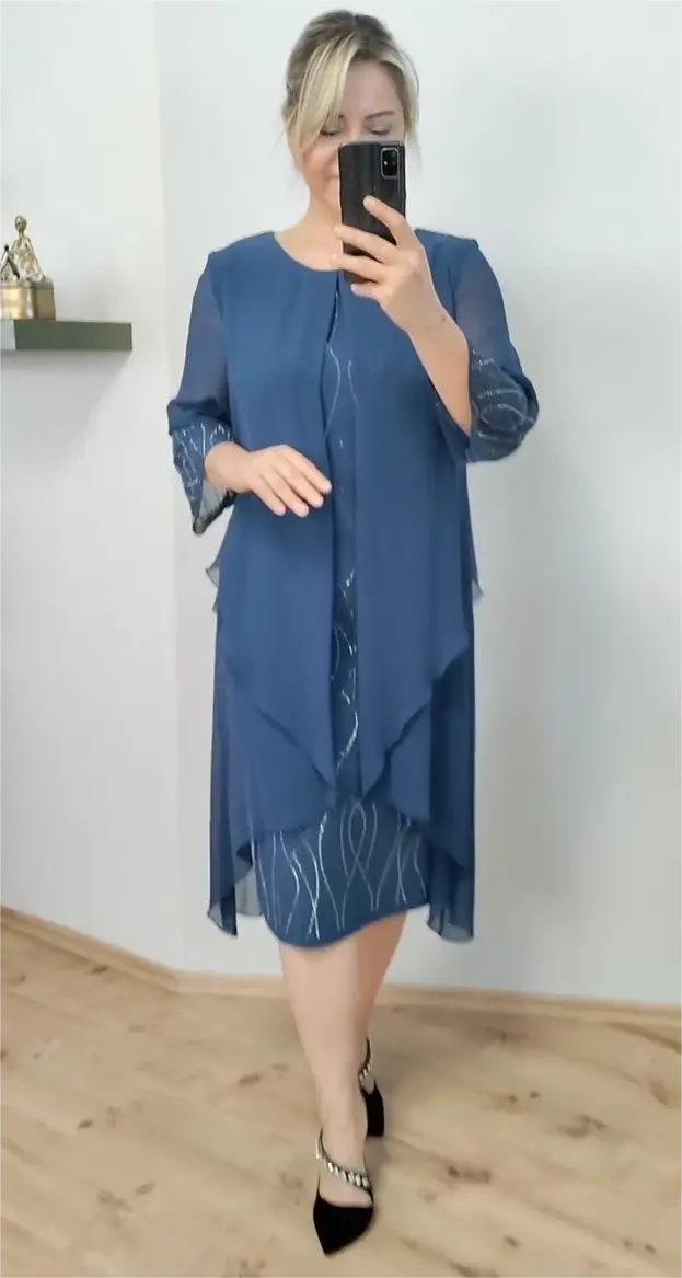 🔥2024 Fashion Chiffon Dresses New Listing -40% off❄️Kostenlose Lieferung✈️