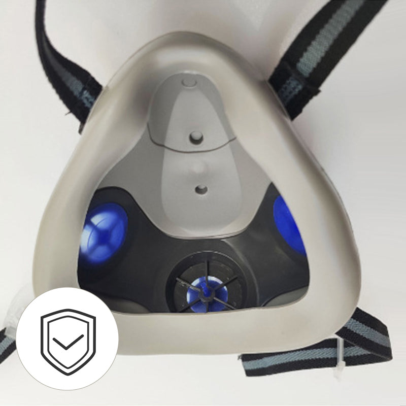 🎁 40% OFF🔥Aktivkohle-Anti-Staub-Doppeltank-Gasmaske