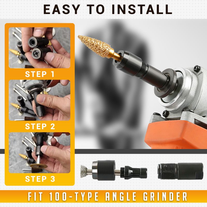 Pousbo® Angle Grinder Modified Adapter(50% OFF)
