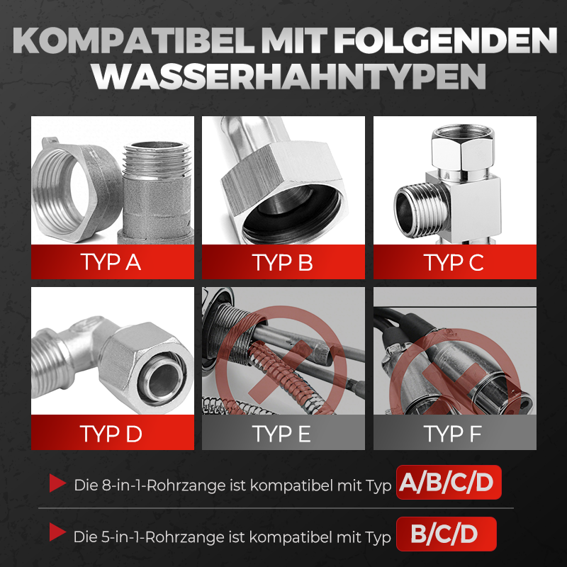 🔥49 % Rabatt🔥Wasserrohrzange