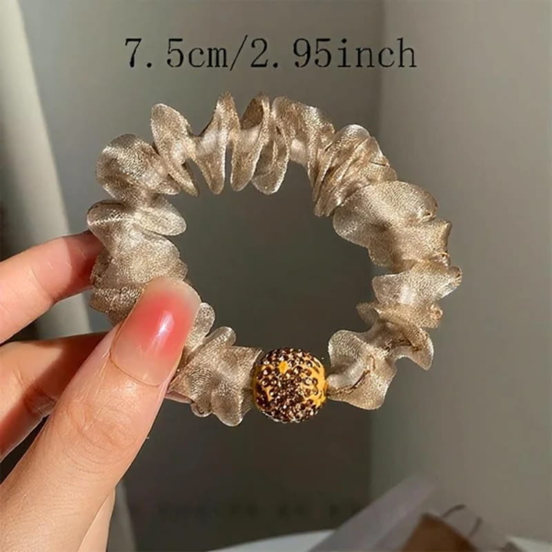💝Heißer Verkauf 50 % Rabatt💝Elegante Haarbänder mit Strasssteinen und Netzstruktu💎🎀