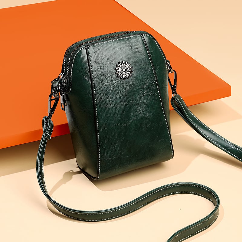 👜Weiche Sunflower Handytasche mit Trageriemen🎉