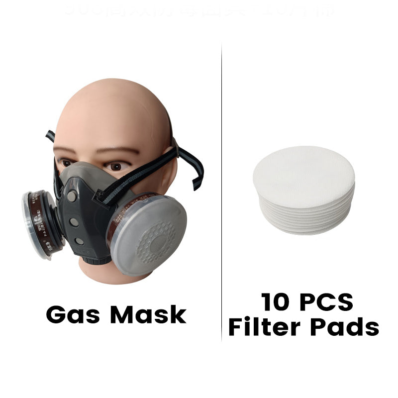 🎁 40% OFF🔥Aktivkohle-Anti-Staub-Doppeltank-Gasmaske