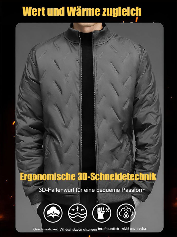 🔥🧥Doppellagige warme Lambswool-Daunenjacke - ✈️ Kostenlose Lieferung