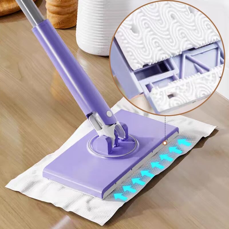 👍 Bis zu 57 % Rabatt!🏆Mini-Mopp mit automatischem Tuchwechsel