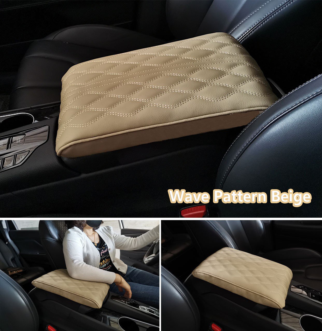 🔥Rabatt zum halben Preis 🔥Memory Cotton Car Armrest Box Pad (Universeller Stil)