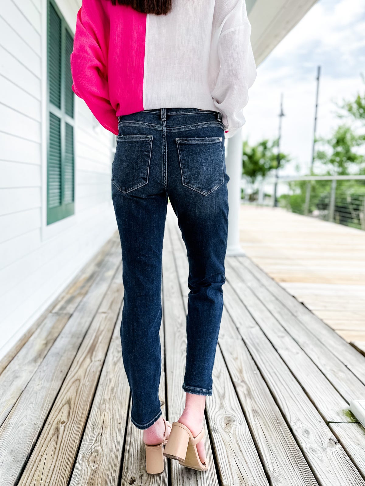 👖😍Bauchfreie Slim Fit Jeans mit Bündchen - ✈️ Kaufen Sie 2 kostenlose Lieferungen