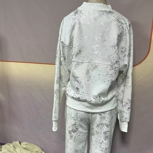 ✨🎇Trendy, afslappet sweatshirtsæt med to dele