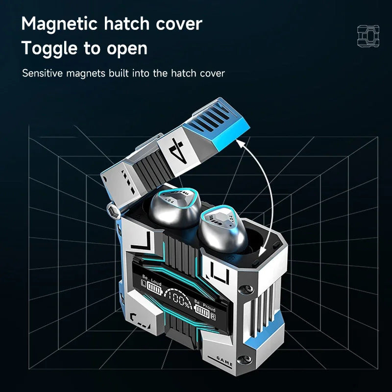 đ„ 2024 Neue Kollektion M-45 Mecha Style Smart Wireless Bluetooth Headset