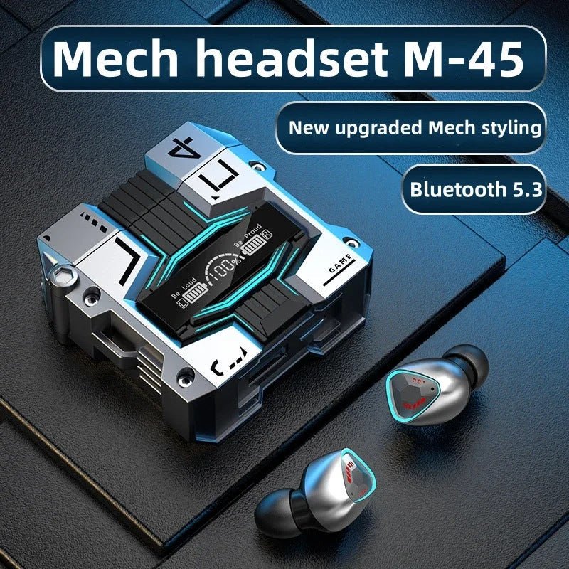 đ„ 2024 Neue Kollektion M-45 Mecha Style Smart Wireless Bluetooth Headset