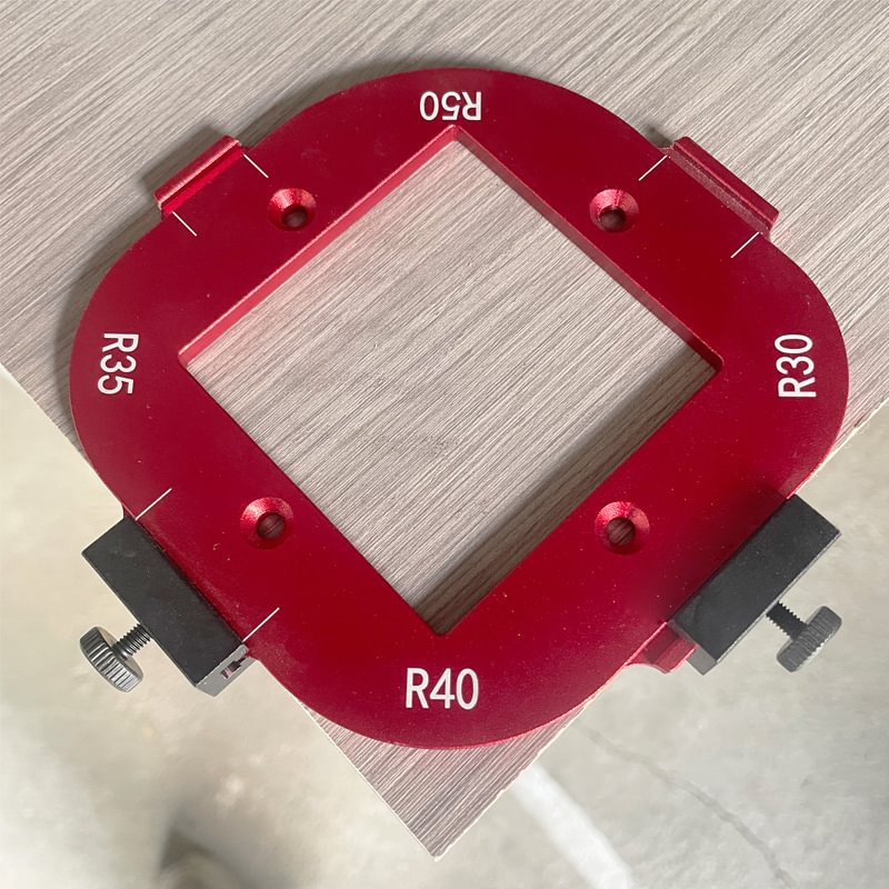 😎4 in 1 Bogenwinkel-Positionierungsschablone