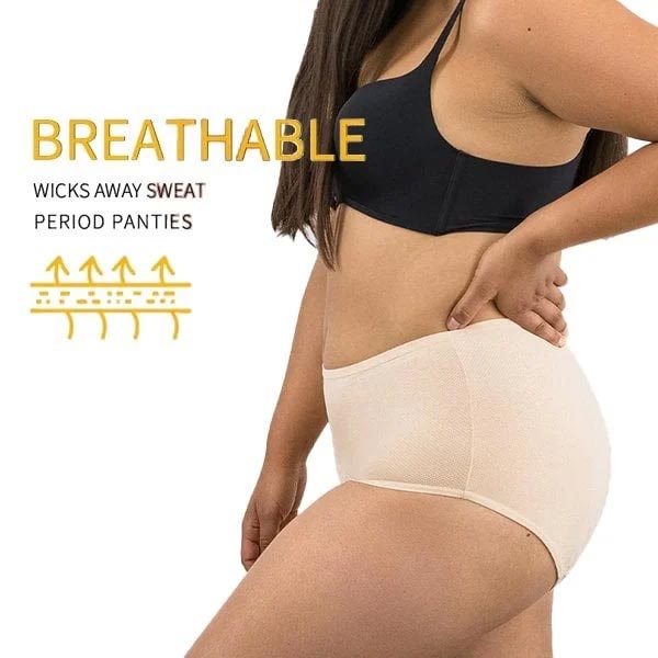 🌸Kaufe 1 und erhalte 3 Packungen🔥Hohe Taille Auslaufsicher Höschen