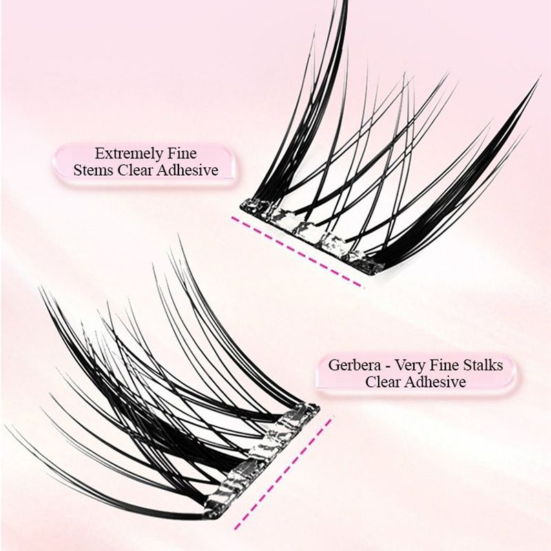 🌸💋Wasserdichte, kleberfreie, realistische falsche Wimpern