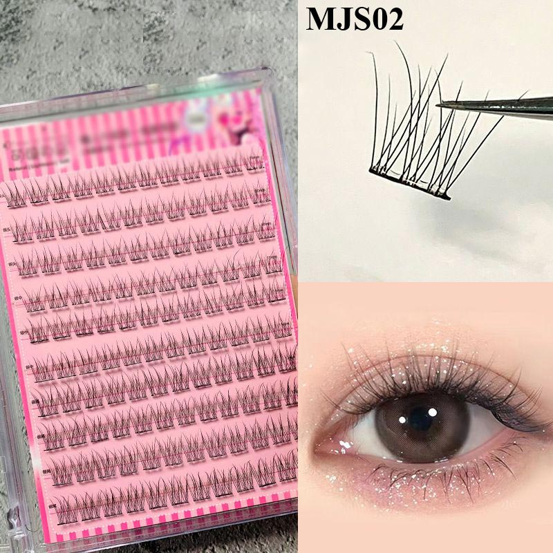 🌸💋Wasserdichte, kleberfreie, realistische falsche Wimpern