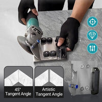 🔥Angle Grinder Stand for Tile 45° Chamfer Cutting🔥