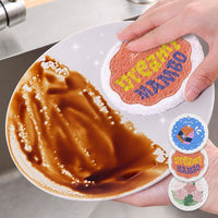Scrub & Wipe Komprimierte Zellstoffschwämme(Kaufen Sie 3 und erhalten Sie 5 gratis)