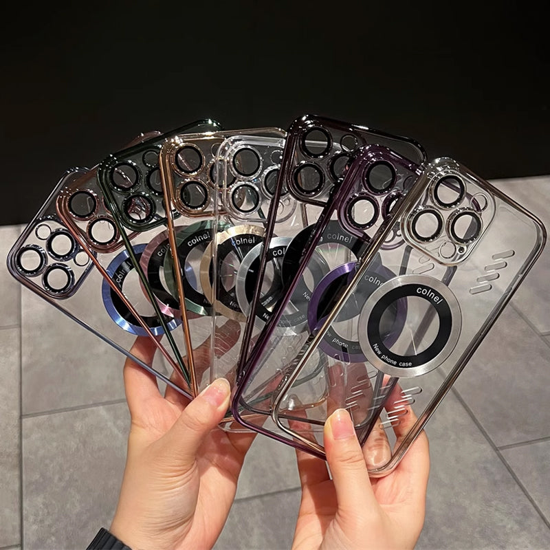 Magnetische Slim Lens Handy-Schutzhülle