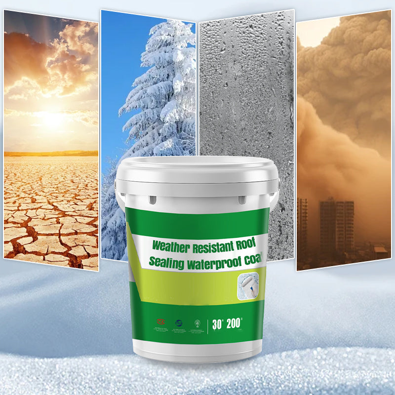 ✈️Free Versand-✨Wetterbeständige Dachabdichtung Wasserdichte Beschichtung-1 kg