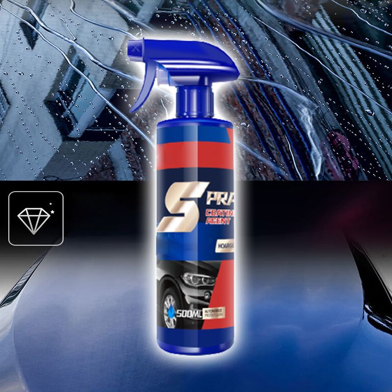 🔥3 IN 1 HOHER SCHUTZ SCHNELL AUTO KERAMISCHE BESCHICHTUNG SPRAY