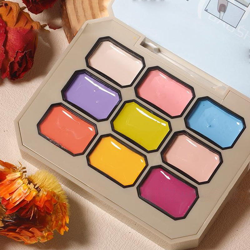 Cremiges, buntes Nagellack-Set