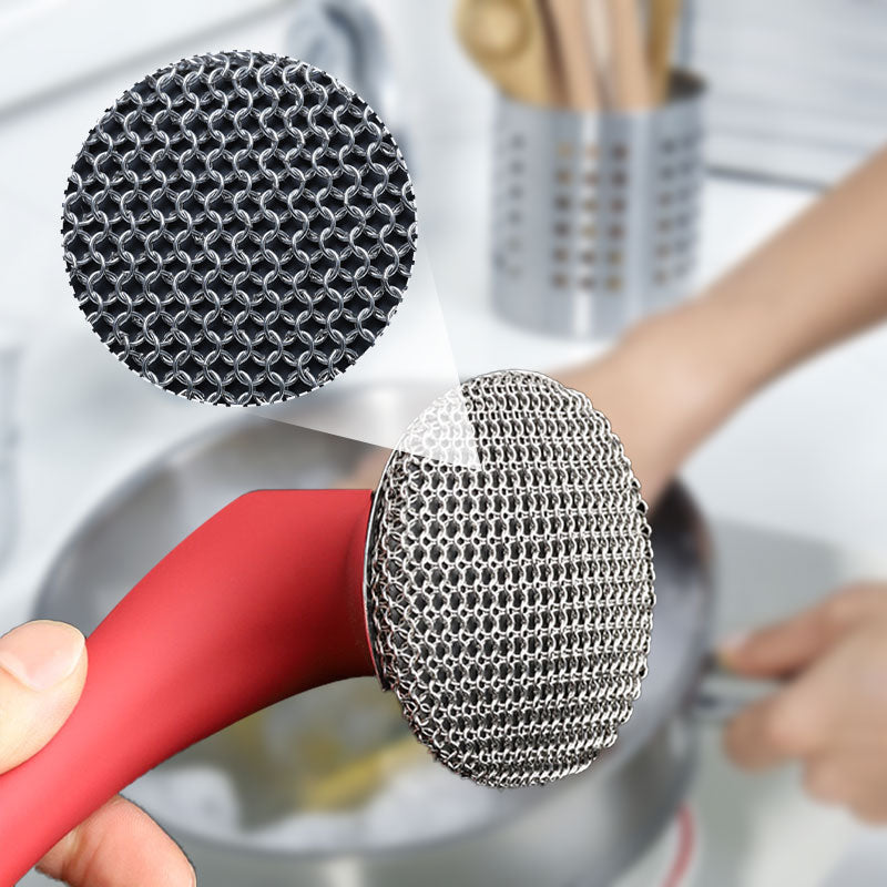 đ„Sommer â 42 % Rabađ„Edelstahl-Reinigungsschrubber mit langem Stiel