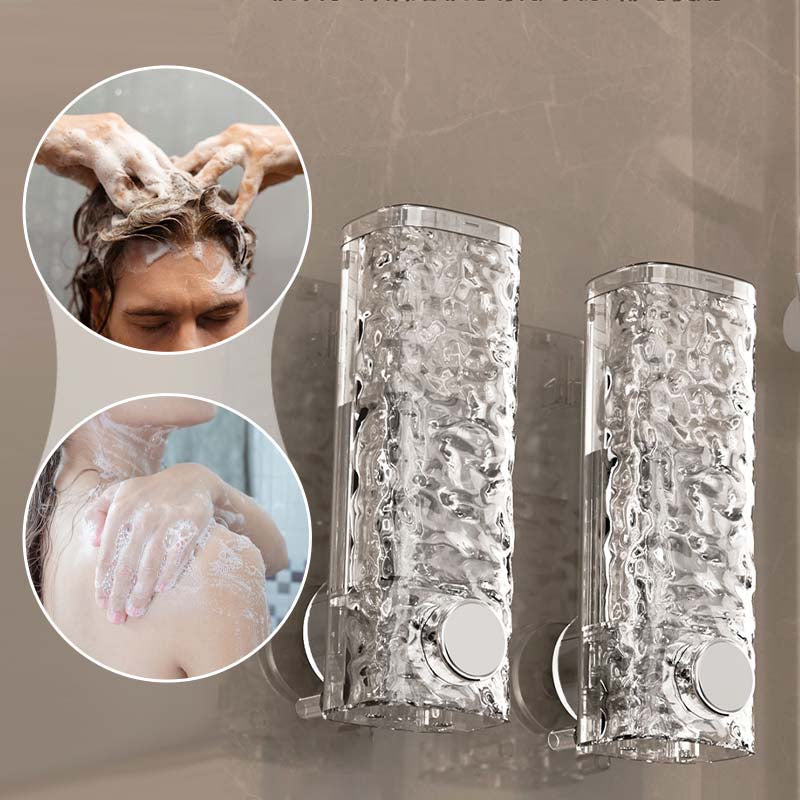 Universeller Shampoo-Spender mit Saugnapf für die Wandmontage