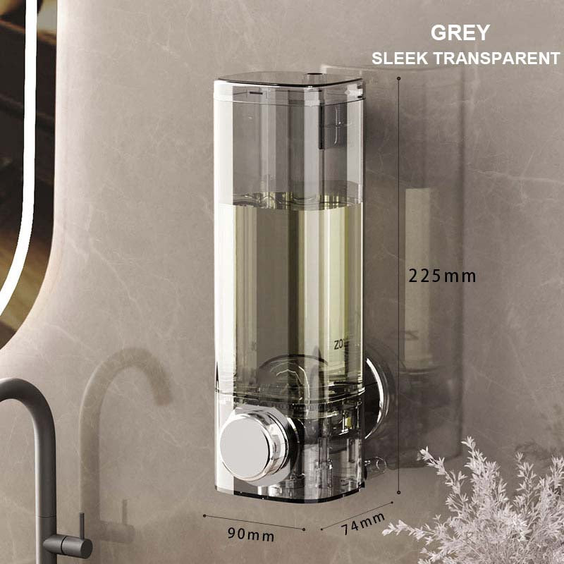 Universeller Shampoo-Spender mit Saugnapf für die Wandmontage