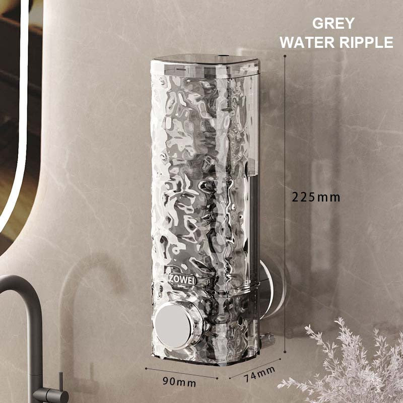 Universeller Shampoo-Spender mit Saugnapf für die Wandmontage