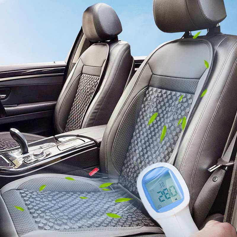 🔥Olympiaförderung – 15% Rabatt + kostenloser Versand🔥Kühlendes und belüftetes Rückenlehnen- und Sitzkissenset für das Auto