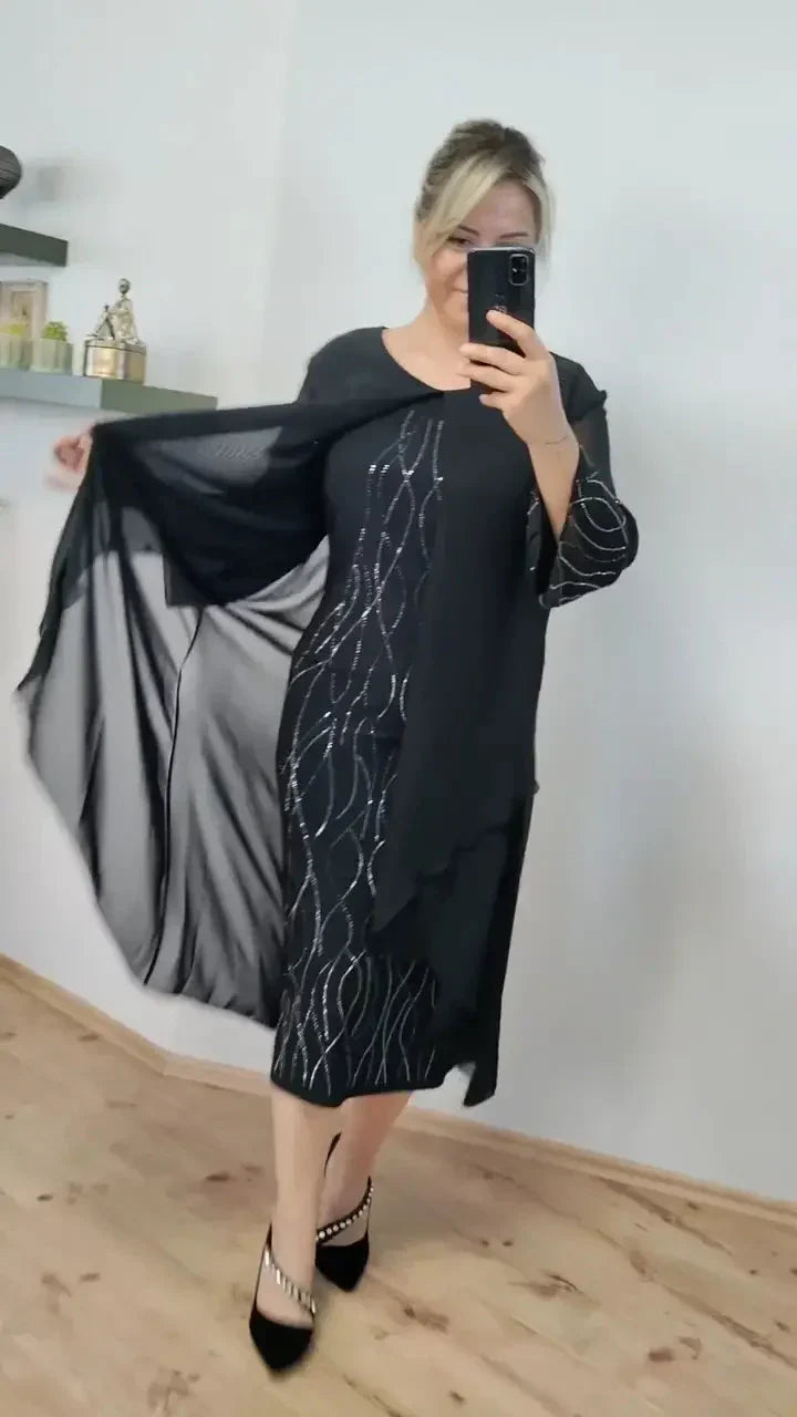 🔥2024 Fashion Chiffon Dresses New Listing -40% off❄️Kostenlose Lieferung✈️