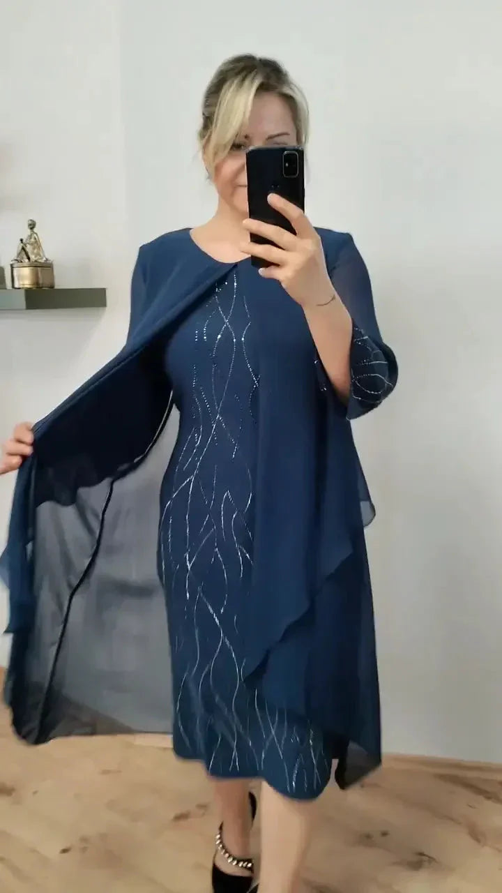 🔥2024 Fashion Chiffon Dresses New Listing -40% off❄️Kostenlose Lieferung✈️