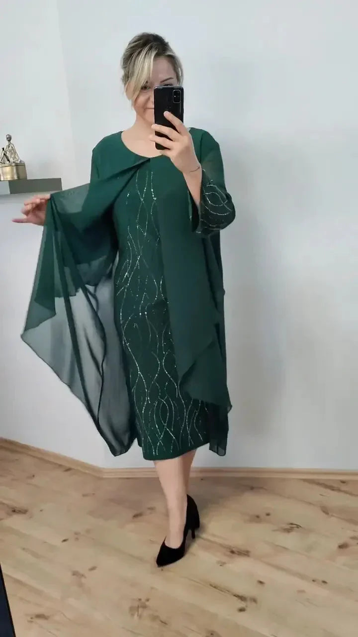 🔥2024 Fashion Chiffon Dresses New Listing -40% off❄️Kostenlose Lieferung✈️