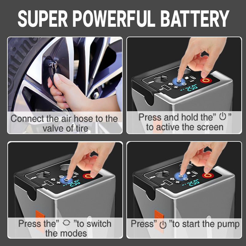 đ„Olympiaförderung â 23% Rabatt + kostenloser Versandâïžđ„Multifunktionaler Jump Starter mit Luftpumpe und GeblĂ€se