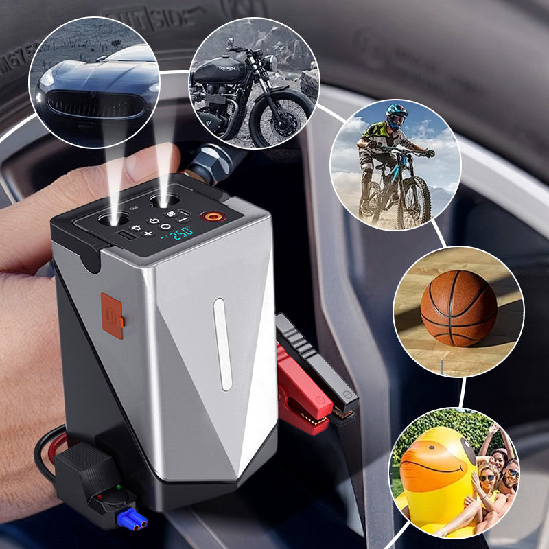 đ„Olympiaförderung â 23% Rabatt + kostenloser Versandâïžđ„Multifunktionaler Jump Starter mit Luftpumpe und GeblĂ€se