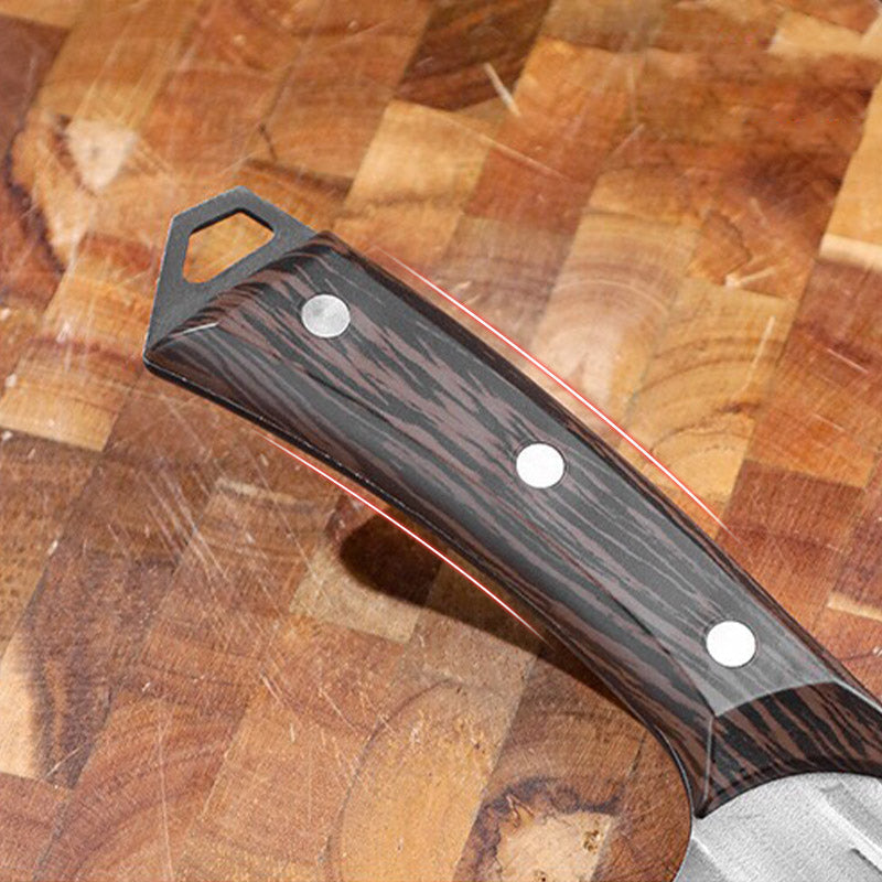 Edelstahl-Küchenmesser mit ergonomischem Griff