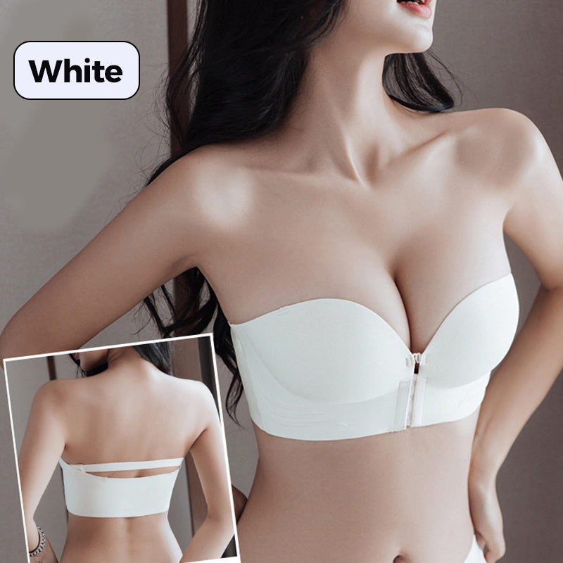 💕Frauen-BH mit Anti-Rutsch-Vorderverschluss und Strapless-Design( 😍Kostenloser Versand beim Kauf von 2 Farben oder mehr)