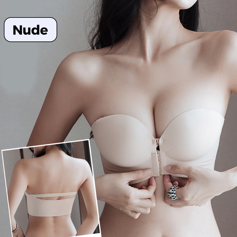 💕Frauen-BH mit Anti-Rutsch-Vorderverschluss und Strapless-Design( 😍Kostenloser Versand beim Kauf von 2 Farben oder mehr)