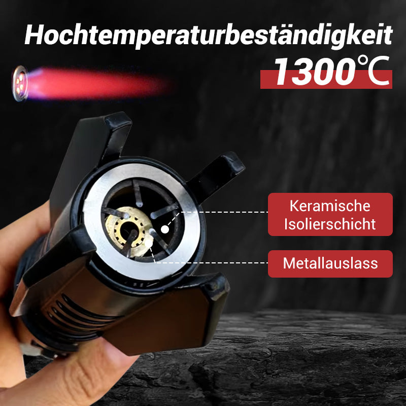 🗡️Cooles Lichtschwert-Styling⚡Multifunktionales, großes, winddichtes Schweißbrenner-Feuerzeug